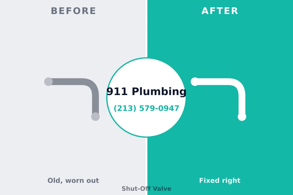 Before and after: plumbing company Morgan, UT